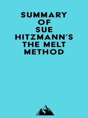 cover image of Summary of Sue Hitzmann's the MELT Method
